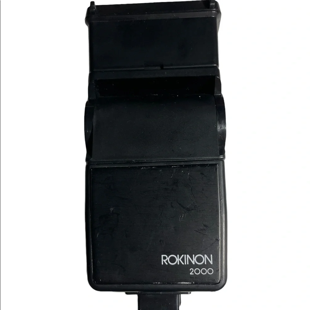 🔥 Vintage ROKINON 2000 Flash Mount Untested / For Parts / As Is 🔥